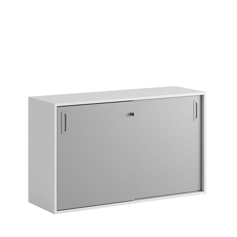 skjutdorrskap-120x72cm-gra-handtag-inget-underrede-1-3 Skjutdörrskåp 120x40x72cm - grå - Bilde 1