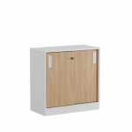 Skjutdörrskåp 80x40x72cm - ek - Bilde 2