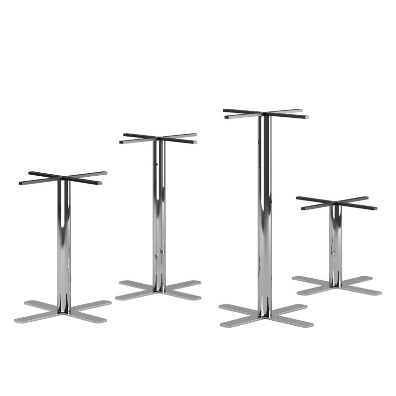 65_chrome Kryss stativ 65 cm - 4 olika höjder - Bilde 3