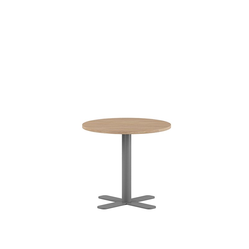 50xH48_gray_f300006 Studio bord med Ø60 cm skiva - Bilde 1