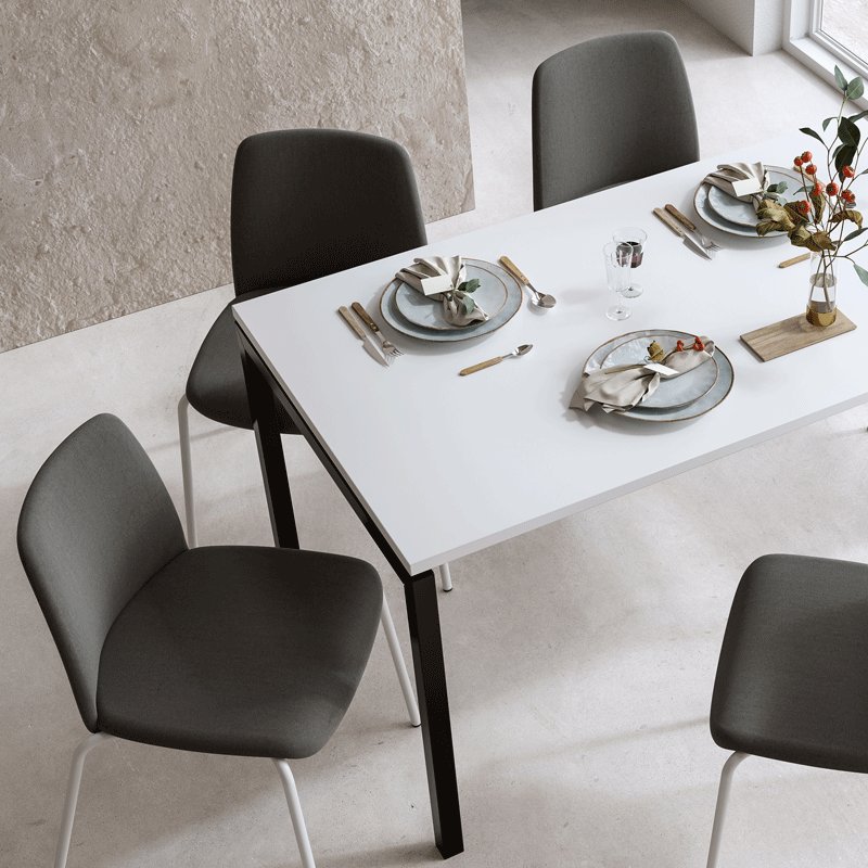 Choice-Luna-Dinning_800px Stativ med fasta ben i U-form - Luna - Bilde 4