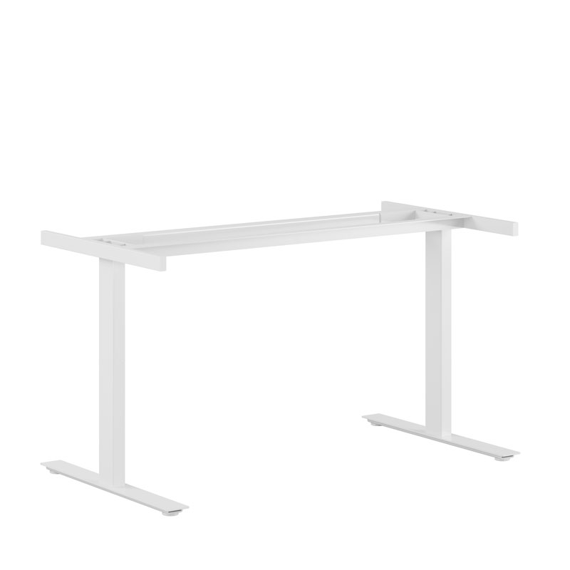 124cm_White-frame Tellus stativ med fasta ben i T-form - Small - Bilde 1
