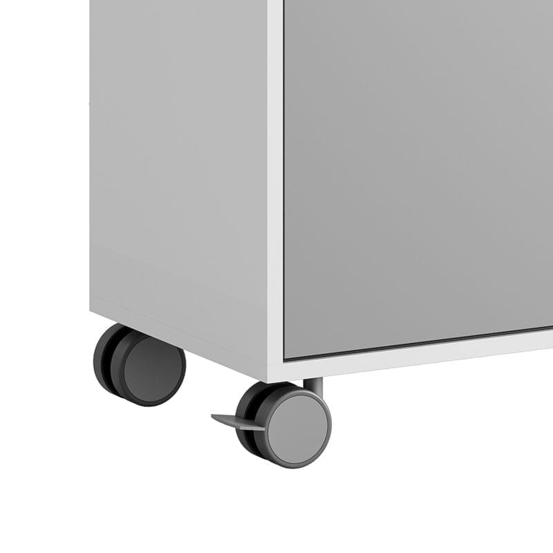 Hjul-svarta Hjul till skåp 120-160 cm - Bild 1