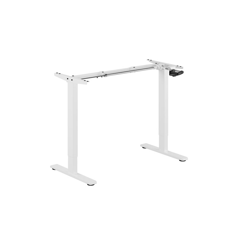ECO_White_frame Eco - Höj & sänkbara stativ med vev - Bilde 1