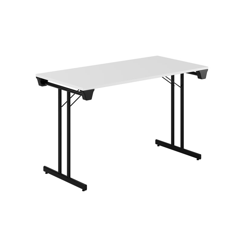 DinnerStyle_120x60_BlackLegs_WhiteTop Dinner Style - Bilde 11