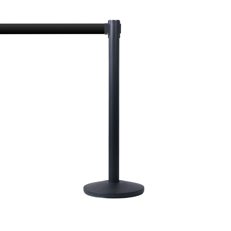 Basic, svart pol, svart bånd Royal Basic - Svart stolpe med svart band 3m - Bilde 1