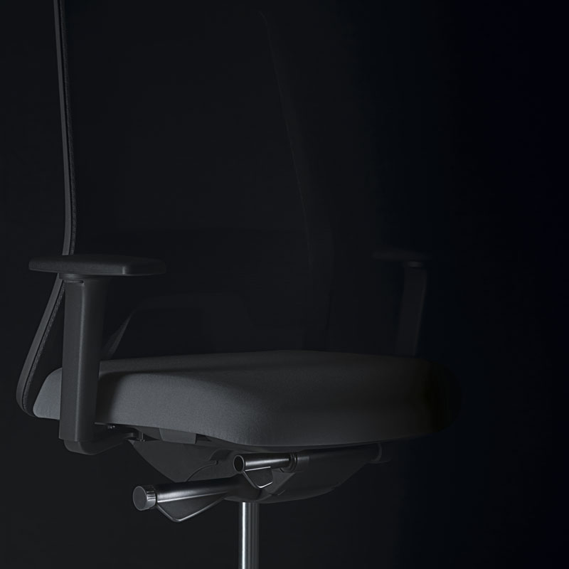 ALLE er1_Detail_800x800 EVERYis1 - Modern kontorsstol i tyg - Bilde 2