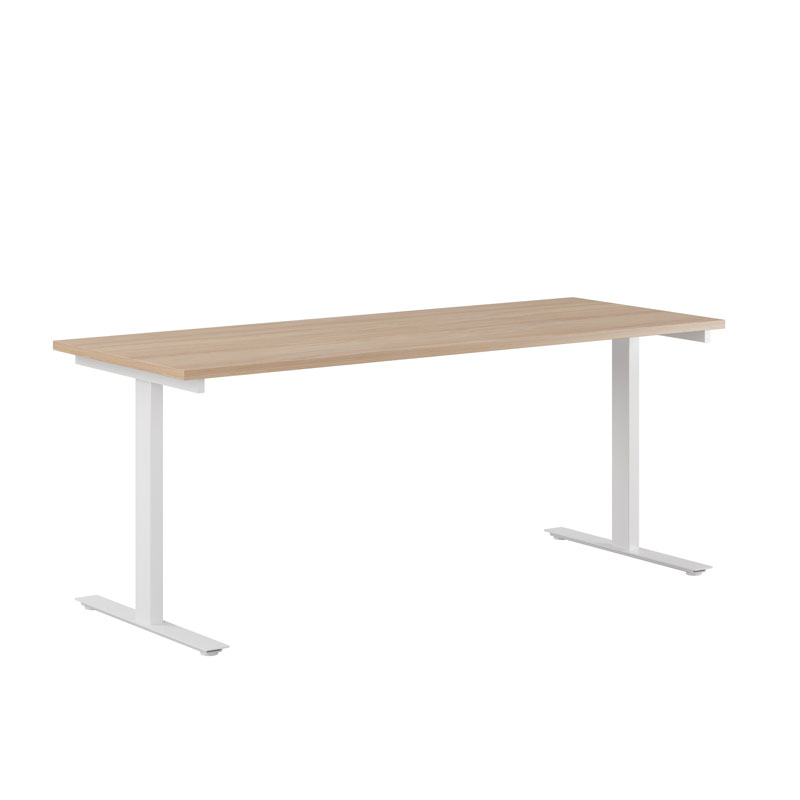 180x70_WhiteLegs_Urban-Oak Tellus bord - Small - Bilde 1