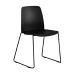 Stapelbar stol med sits och rygg i plast och medar - Choice - Bilde 2