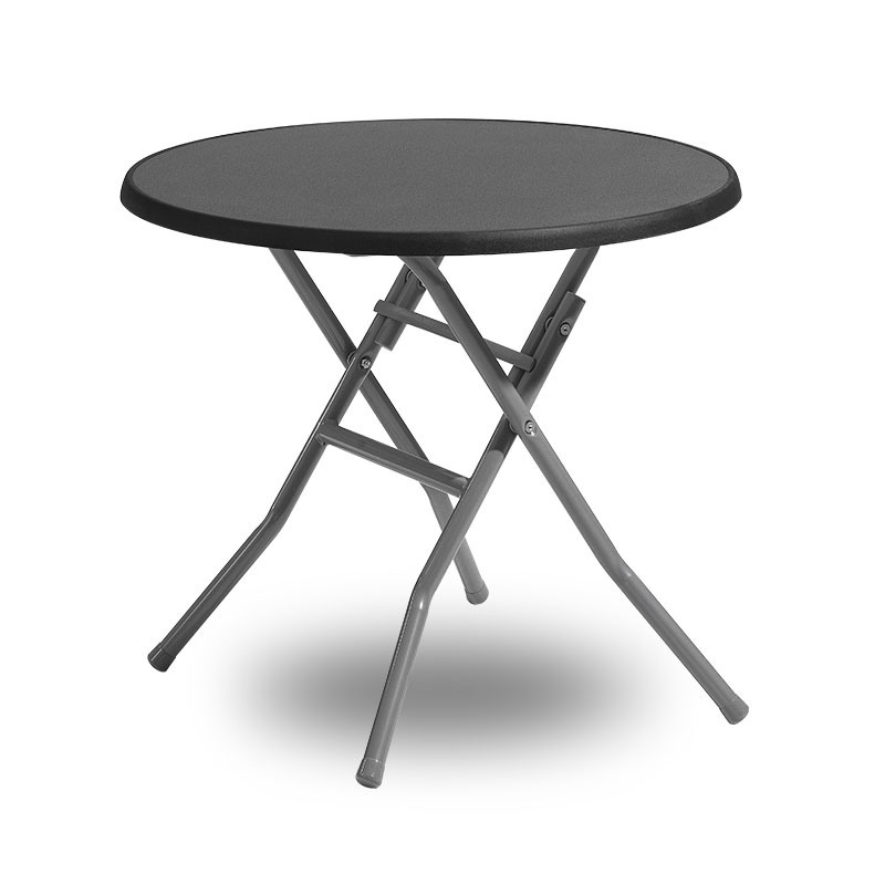webb-eljcaferundasvart Cafébord runda - Bilde 1