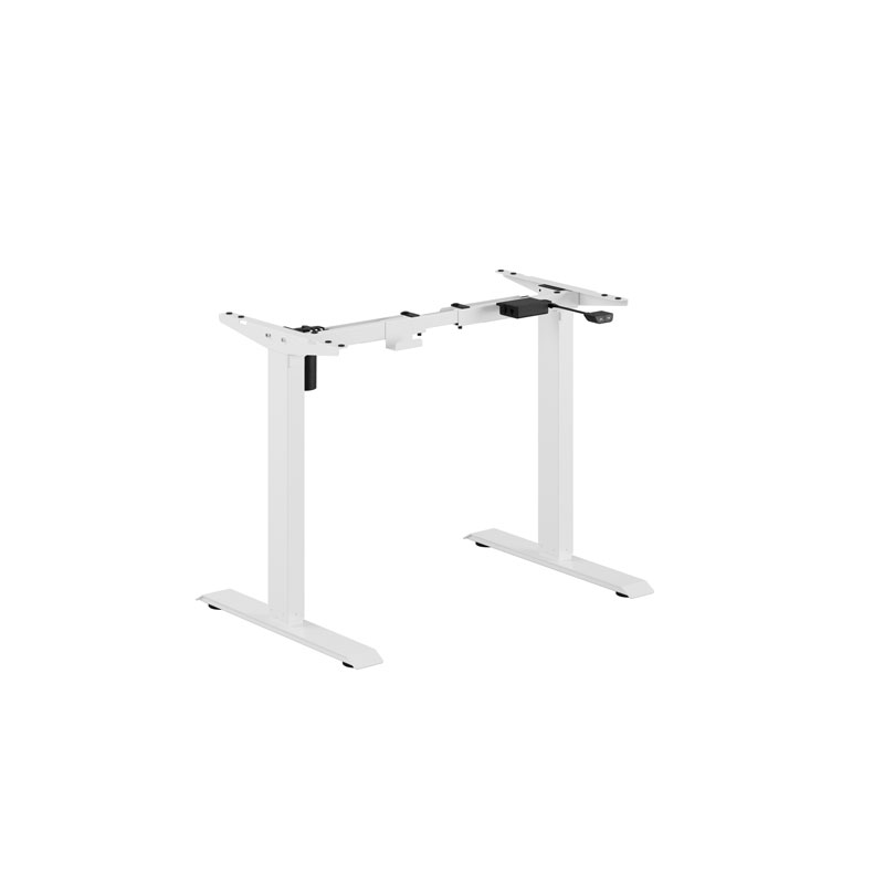 Easy_White_frame Easy - höj & sänkbara stativ med 1 motor - Bilde 1