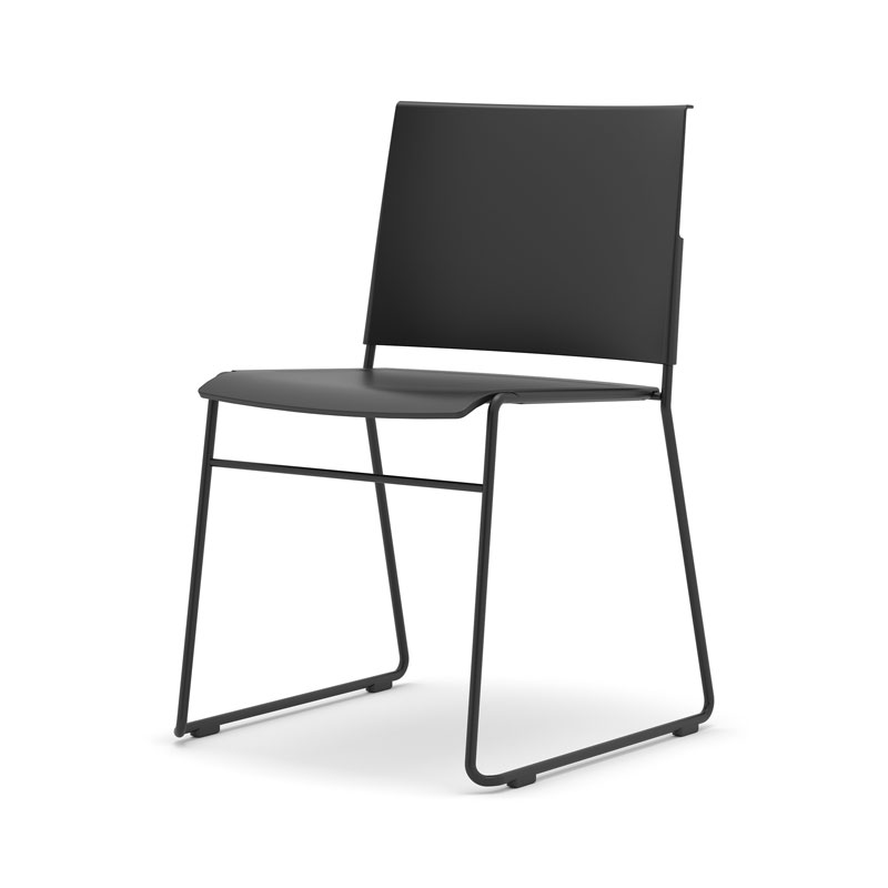 ELJ Axona Aichi X50 stol, svart X50 - Stapelbar Stol - Bilde 1